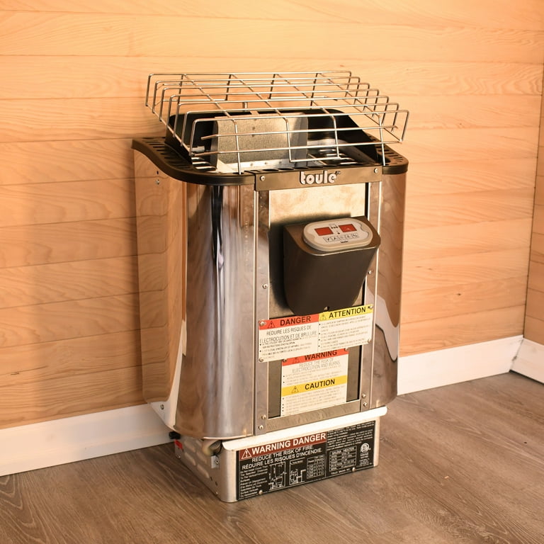 TOULE NTSA45 4.5 KW ETL Wet and Dry Sauna Heater Stove for Spa Sauna Room  with on Heater Digital Controller - Walmart.com