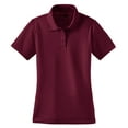 thumbnail image 4 of CornerStone CS413 Ladies Select Snag-Proof Polo T-Shirt, Maroon - 4XL, 4 of 5