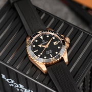Boderry Bronze Watch Seaturtle Titanium Diver Luxury Wristwatch Automatic Mechanical Wristwatch Sport 100M Waterproof Luminous