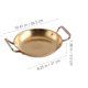 thumbnail image 2 of unbranded Olla De Cocina Para Hogar Con Doble Asa Acero Inoxidable Resistente Dorado, 2 of 7