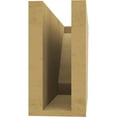 thumbnail image 4 of Ekena Millwork 4"W x 8"H x 16"L Burlington Woodgrain TimberThane Rafter Tail, Primed Tan, 4 of 6