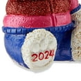 Red Hat Teddy Bear 2024 Christmas Ornament, 3.75 in, by Holiday Time
