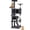 Gray, variant on Bestpet 54 in Dark Gray Cat Tree Tower with Scratch Posts Condo and Toys for Active Cats