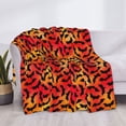 thumbnail image 3 of Yiaed Flying Black Bat Print Blanket Throw Blanket Soft Cozy Flannel Blanket for Home Bed Sofa Couch Chair-40"x30", 3 of 6