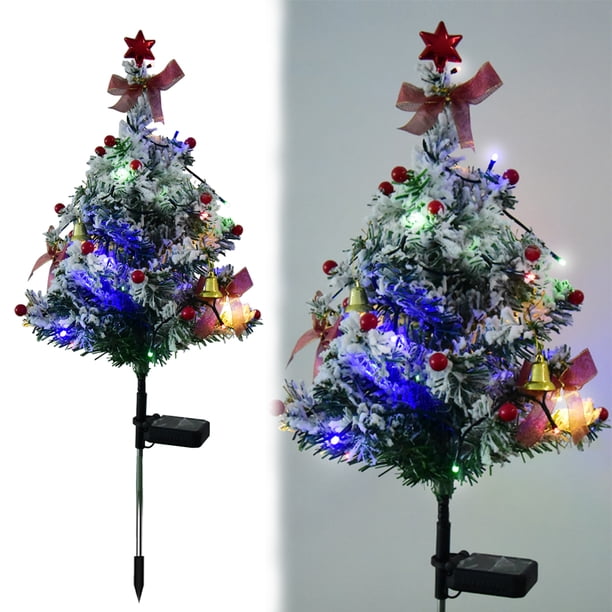 Luces LED para Paisaje Jardín Navidad Wdftyju Estaca a prueba de agua