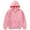 F35-Pink, variant on Hoodies Full Zip Jacket Unisex Long Sleeve Oversized Fall Winter Cardigan Solid Outdoor Sweatshirt(7-8 Years,F33-Hot Pink)