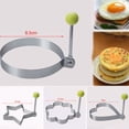 thumbnail image 3 of Chendee Kitchen Stainless Steel Pancake For Mold Ring Cooking Fried For Egg Shaper Cook,Circle, 3 of 7
