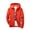 C175/Orange, variant on Vividxx Men's Reflective Zipper Light Jacket Casual Hooded Windbreaker For Spring And Autumn Coat For Fall Outdoor