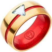 Marvel Iron Man CZ Arc Reactor Ring - Officially Licensed Marvel Collectible Enamel Ring, Size - 9