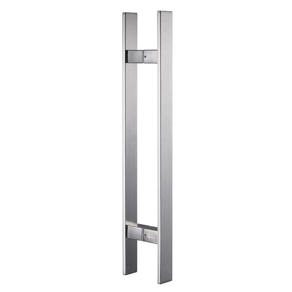 TOGU TG-6018 Poignées de Porte Coulissantes en Acier Inoxydable de Qualité Commerciale 304 de 36 Pouces, Poignées de Porte de Grange en Verre, Finition en Acier Inoxydable Brossé