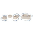 thumbnail image 6 of Kouboo La Jolla Rattan 4-Piece Nesting Desk, Drawer Shelf & Cabinet Tray, Storage Basket, Coffee Station, Tea Bag Organizer, Pantry, White Wash, 6 of 12