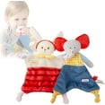 thumbnail image 6 of Adofi Plush Teether Teething Blankie,Elephant- Soothes Sore Gums,Ages Newborn +, 6 of 7
