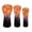 Funny Cobweb Print, variant on Uorisanigo Golf Club Head Covers - 3 Pack Driver Headcover Fairway Wood Hybrid Golf Club Head Covers - Premium PU Leather Halloween Pumpkin Headcovers Fit Most Golfs Clubs, Accessories