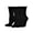 Black, variant on TeeHee Viscose from Bamboo Diabetic Crew Socks for Women and Men Multi-Pack