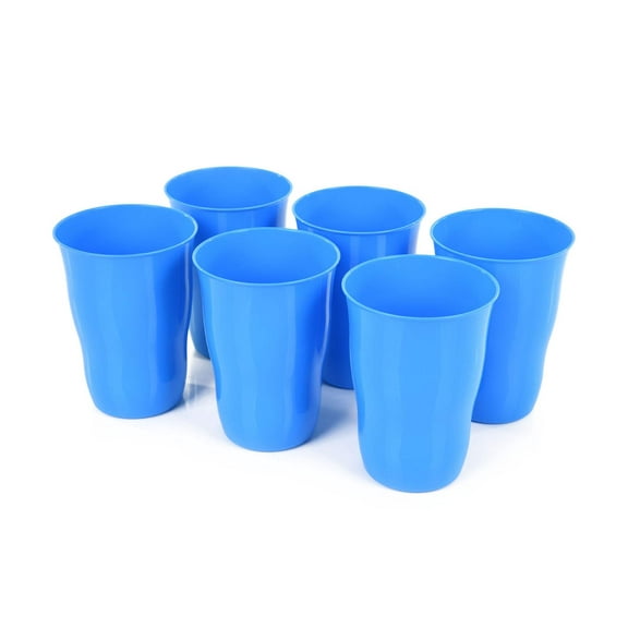 Plastic Cups - 11 Ounce Tumbler (Pack of 6)