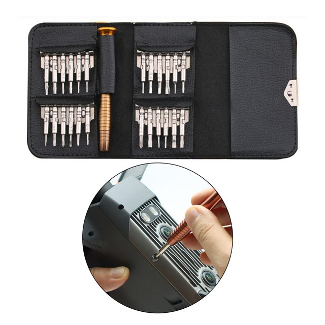 Juego de destornilladores de herramientas de reparación Reparación ligera de universales para 3 Accesorios de juego portát Soledad Destornilladores