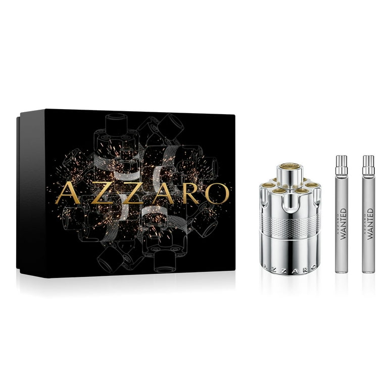 Azzaro Wanted 1 Eau De Parfum Spray by Azzaro Gift Set for Men