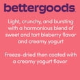 thumbnail image 3 of bettergoods Yogurt Flavored Freeze Dried Blueberries, 9 oz, 3 of 9