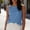 Light Blue, variant on ClodeEU Women's Solid Color Crew Neck Denin Tank Top, Casual Sleeveless Jean Tops Black,Women's Plus L