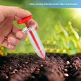 thumbnail image 3 of Jinsinto 2pcs Seed Distributor, Mini Seedmaster Seeder Tool, Manual Planter Garden Flower Plant Seeder for Horticulture Seeding, 3 of 5