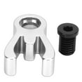 thumbnail image 1 of Bicycle Front Tube Fixing Buckle, Electroplated Exquisite Bicycle Stem Catcher  For Cycling Silver, 1 of 8