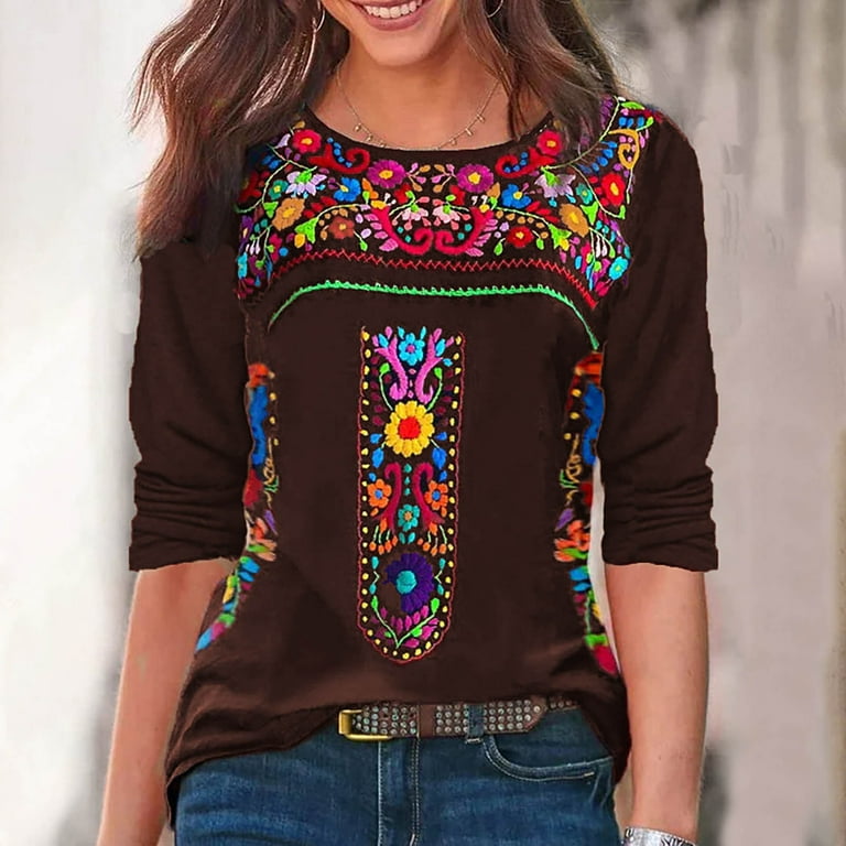Mexican hotsell peasant blouses