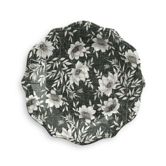 FARMHOUSE BOTANICAL SALAD PLATE, 9", Set of 6