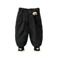 thumbnail image 2 of KYAIGUO Kids Baby Winter Sweat Pants for Girls 3-13Y Thickened Cotton Pants Sweatpants Autumn Winter Joggers Pants Active Pants, 2 of 7