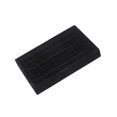 thumbnail image 1 of kurtrusly Stackable Jewelry Tray Multipurpose Portable Velvet for Rings Earring Bangle Flannel Black 227x146x31mm 1Set, 1 of 6