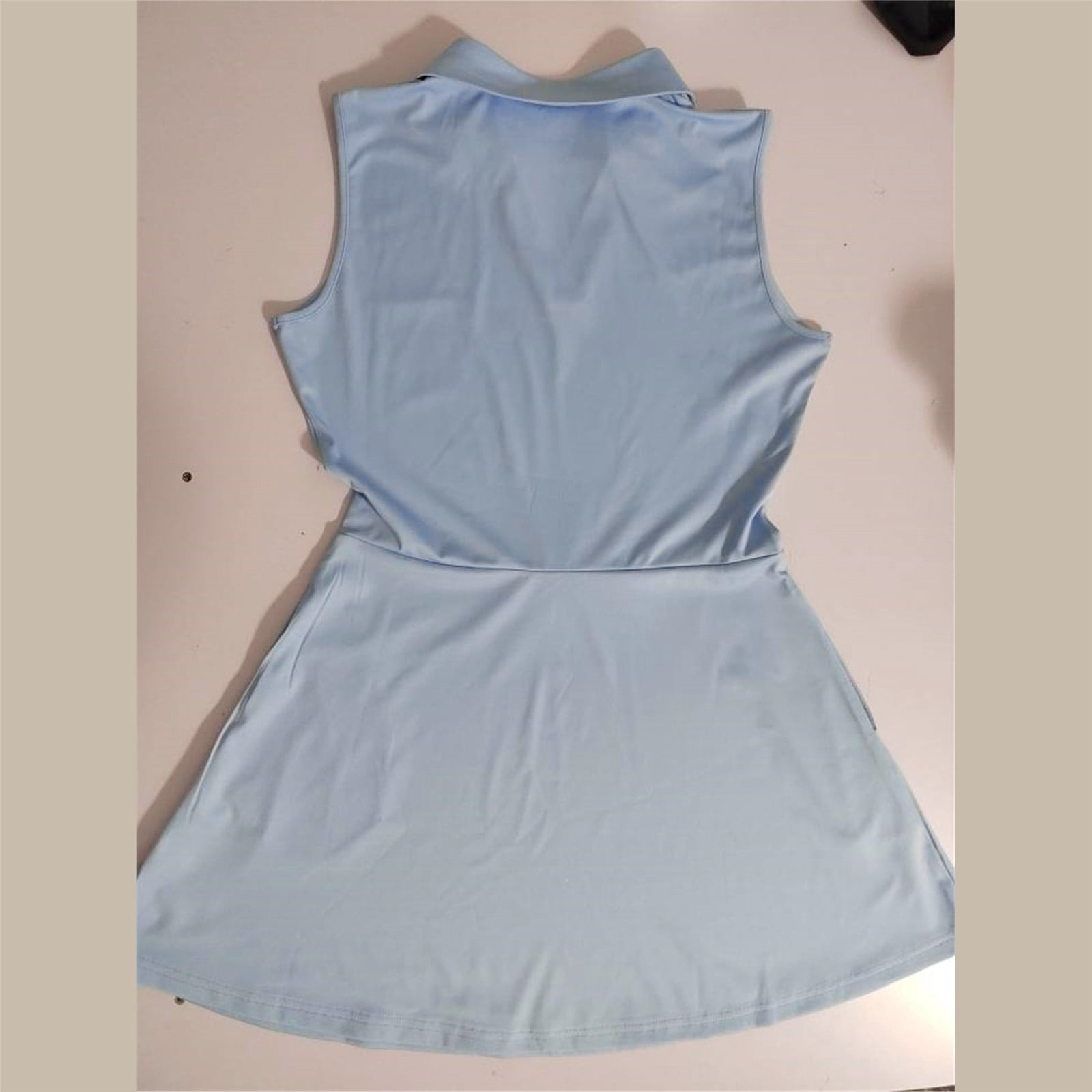 ZRBYWB Womens Dresses Women's Tennis Skirt With Built In Shorts Dress With 4 Pockets Sleeveless Exercise. Casual Dresses For Women