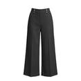 thumbnail image 5 of cocolona Womens High Waist Casual Golf Pants Elastic Waist Straight Wide Leg Travel Work Pants with Pockets, 5 of 5