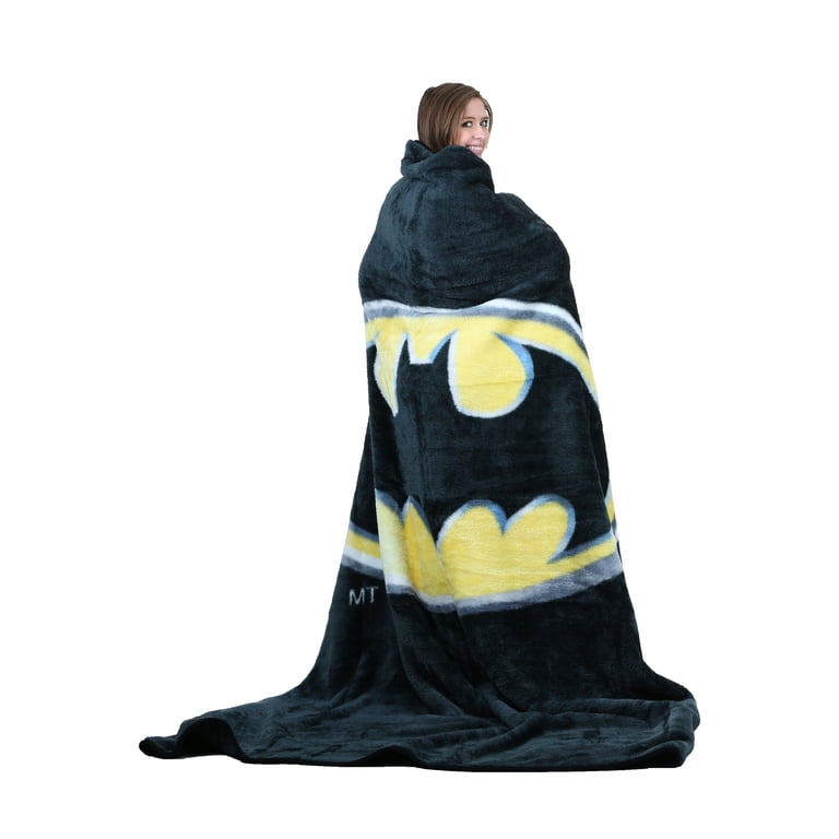 Lightweight All-season Queen Size DC Comics Batman Faux Fur Mink