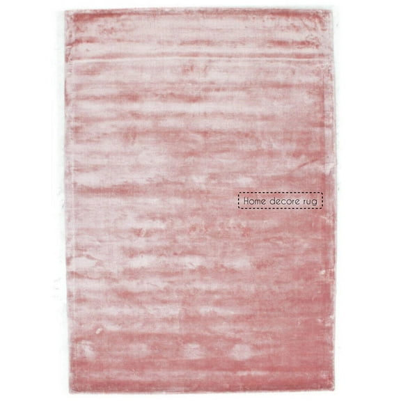Loomed Viscose Pink Rug for Luxury Bedroom Prince Carpet Palace Handmade Silk Area rug (6'x9', 8'x10', 8'x11', 9'x12', 9'x13', 10'x14', 11'x15', 12'x15')