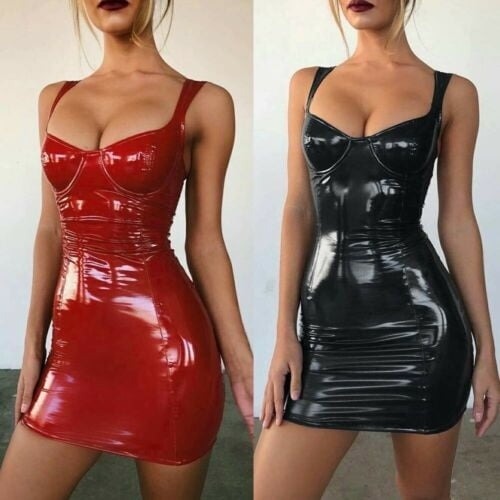 Sexy teen in latex