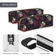 thumbnail image 4 of Disketp Roses Skulls Estuche de Lápices de Cuero con Cierre, Estuche Compacto para Papelería, Bolígrafos y Accesorios Pequeños, 4 of 7