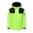 thumbnail image 1 of RXIRUCGD USB Intelligent Constant Temperature Heated Windproof Plus Size Coat For Men And Women Winter 4 Heated Jacket Coat( Green, Size:L ), 1 of 3