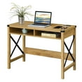 thumbnail image 3 of Bureau Durango de 42 Pouces avec Station de Recharge, Fini Chêne Anglais Clair, 3 of 7