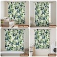 thumbnail image 6 of Blueberry Botanical Sheer Curtains 54 Inches Long, Spring Leaves Branches Farmhouse Light Filering Curtains, Breathable Simi Curtain Privacy Drapes for Kitchen Bathroom Small Window Treatment, 6 of 9