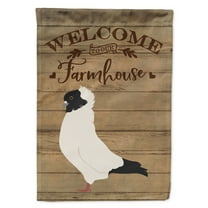 Caroline's Treasures CK6896CHF Nun Pigeon Welcome Flag Canvas House Size , Large, multicolor