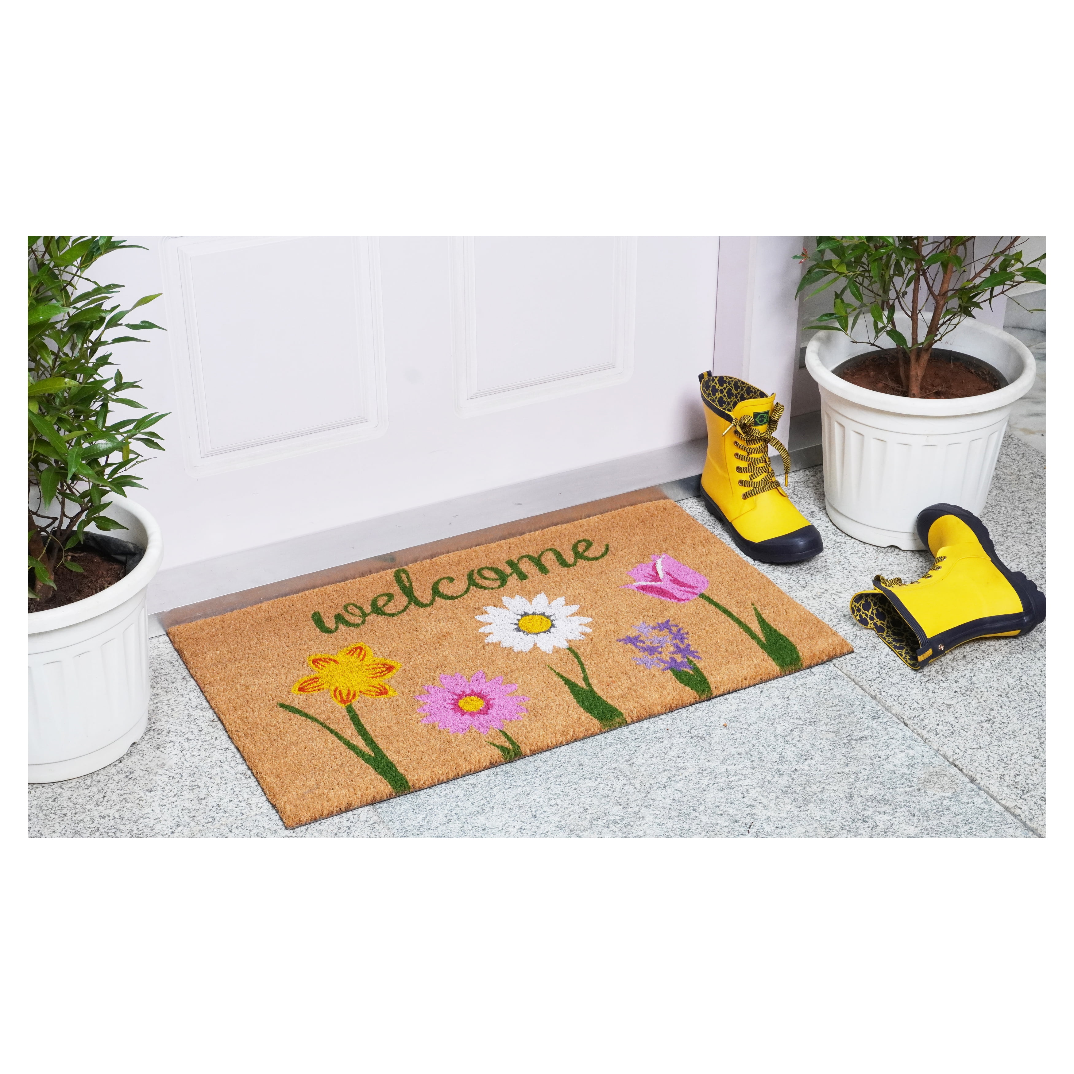 Calloway Mills Carmine Outdoor Doormat