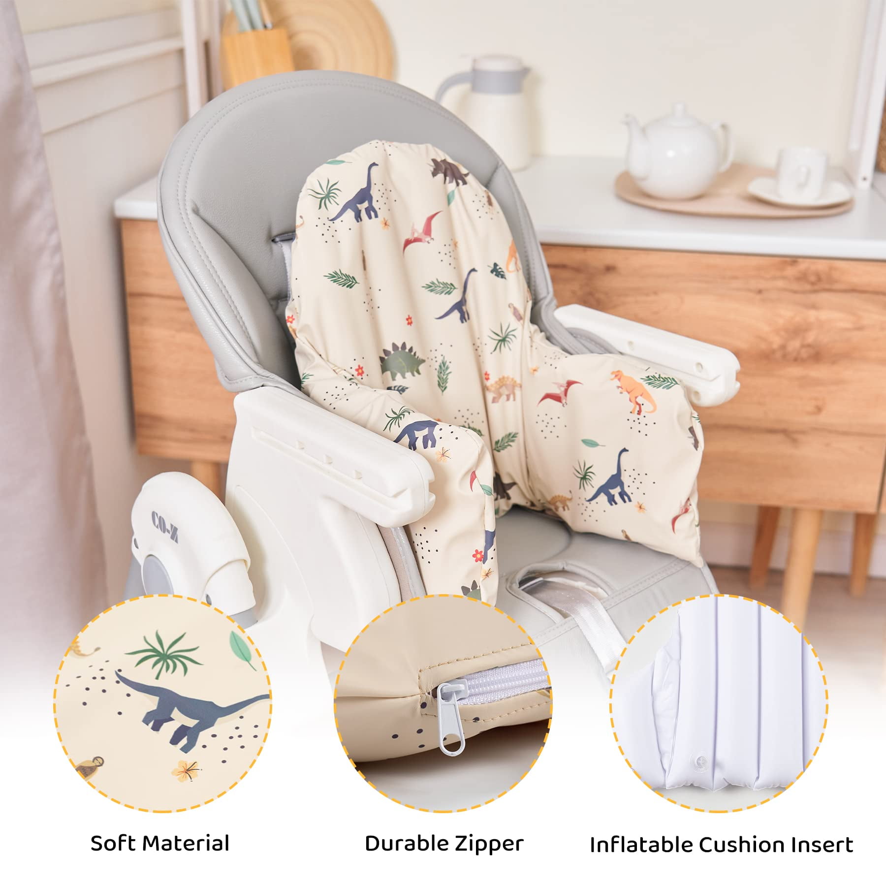Ikea high chair blow up insert sale