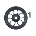 thumbnail image 3 of Baoblaze for Folding Bike Aluminum Alloy Easywheel with Screws Push Wheels Black, 3 of 8