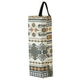 thumbnail image 1 of Flmtop Garbage Bag Holder Wall Hanging Large Capacity Pull Type Canvas Multipurpose Grocery Waste Bag Container Kitchen Supplies, 1 of 11