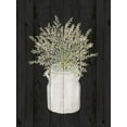 thumbnail image 2 of Gaynor, Janice 12x14 White Modern Wood Framed Museum Art Print Titled - Herbs on Black Wood I, 2 of 4