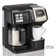 thumbnail image 4 of Hamilton Beach 49966 Cafetera térmica bidireccional, 10 tazas, Single Serve & Full Pot, Negro, acaba, 4 of 11