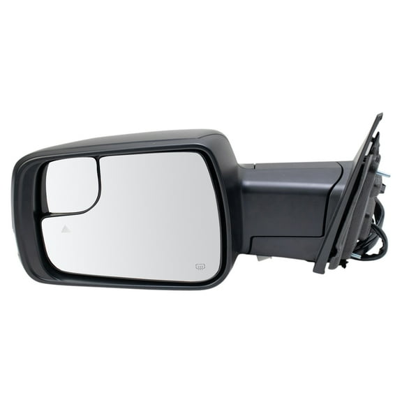 TRQ Mirror Heated Turn Signal Blind Spot Power Folding LH Side for Ram 1500 MRA04068