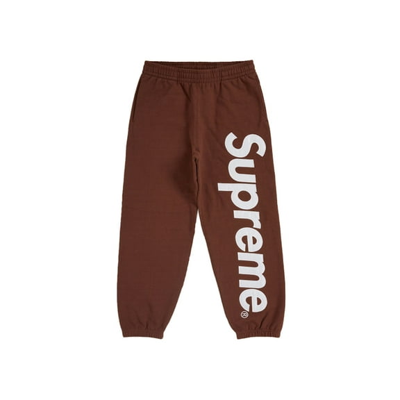 Supreme Men's Satin Applique Sweatpant FW24 Brown, from StockX