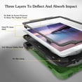 thumbnail image 7 of XYX Case for Samsung Galaxy Tab S2 9.7 inch SM-T810/SM-T815 with 360 Degree Rotating, Hand Strap, Shoulder Strap, Camouflage, 7 of 7