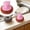 Pink, variant on Clearance Under $2, 1 Pack Stainless Steel Pot Scrubber with Handle, Metal Wire Sponge for Heavy-Duty Kitchen Cleaning, Scouring Pad for Pans, Pots, and Grills, Plastic, 8x7cm (Blue)