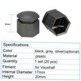 thumbnail image 3 of Un conjunto de 20Pcs 17mm rueda tuerca tapa Perno para Vauxhall Irfora http://www.guphotos.com/images/K/Y/K4045GY/K4045GY-1-3b57-VLKU.jpg, 3 of 5